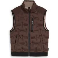 Tom Tailor Gilet brun foncé
