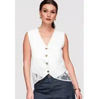 OMBRE Gilet blanc