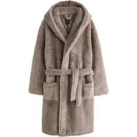 Next Peignoir long beige foncé