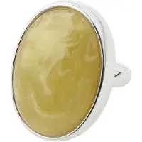 Pilgrim Bague jaune / argent
