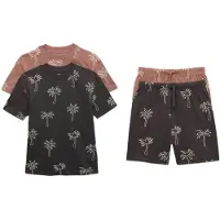 Marks & Spencer Pyjama marron / noir