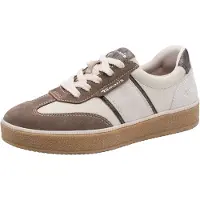 Tamaris Baskets basses brun foncé / blanc cassé