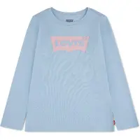 Levi's Kids T-Shirt 'BATWING' bleu-gris / rose ancienne