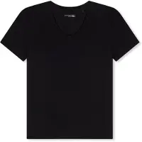 Schiesser Chemise de nuit ' Mix Relax ' noir