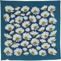 Seasalt Cornwall Foulard 'May Garland' pétrole / sapin / blanc