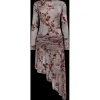 Desigual Robe bourgogne / rouge rubis