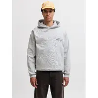 Jack & Jones Sweat-shirt 'JORNORREBRO' noir / blanc chiné