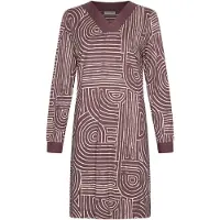 Pastunette Chemise de nuit 'Premium - Lunar Lines' violet