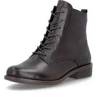 Remonte Bottines à lacets brun foncé