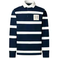 Hackett T-Shirt bleu marine / blanc