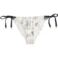 Ted Baker Bas de bikini noir / blanc