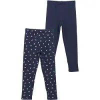 s.Oliver Leggings bleu marine / vert pastel / rose