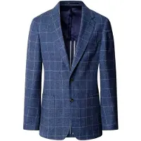 Hackett London Veste de costume bleu