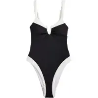 Next Maillot de bain noir / blanc
