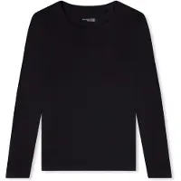 Schiesser Chemise de nuit ' Mix Relax ' noir