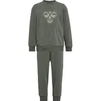 Hummel Mini Bee Tracksuit Vert 68 cm Enfants