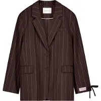 Fabienne Chapot Blazer marron / blanc
