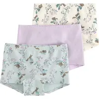 Lindex Sous-vêtements marron / vert pastel / violet clair / blanc naturel