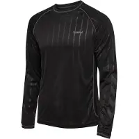 Hummel T-Shirt fonctionnel 'Pitch' gris / noir