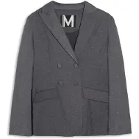 Lola Casademunt Blazer anthracite / blanc perle