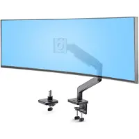 StarTech.com Support de Bureau - - Écrans Incurvés 49'' - Bras à Ressort - Max 20kg - Noir
