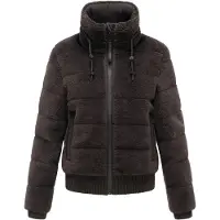 NAVAHOO Veste en polaire 'Schneepuder 14' marron