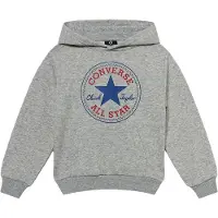 Converse Sweat bleu / gris chiné / rouge
