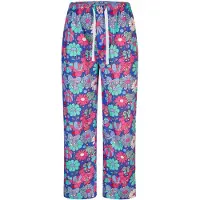 Lousy Livin Pantalon de pyjama bleu / bleu foncé / rose