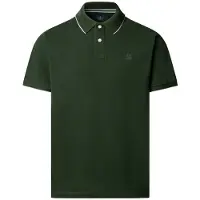 Hackett London T-Shirt 'Heritage' vert foncé / blanc