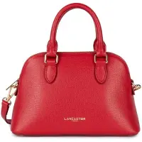 LANCASTER PARIS Sac demi lune Zippé M Sierra Jia Rouge