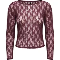 ONLY T-shirt chocolat