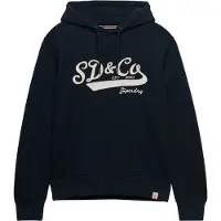 Superdry Sweat-shirt marine / blanc cassé