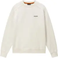 Napapijri Sweat-shirt 'TEZA' chocolat / blanc naturel