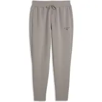 Puma Pantalon de sport gris clair / noir