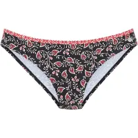 LASCANA Bas de bikini melon / noir / blanc