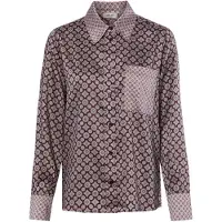Liu Jo Chemisier aubergine / rose ancienne
