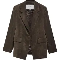 Comma Blazer brun foncé