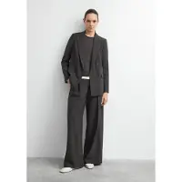Comma Blazer brun foncé