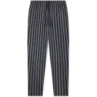 Schiesser Pantalon de pyjama ' Mix Relax ' bleu nuit / bleu clair