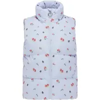 Mymo Gilet bleu clair / mélange de couleurs