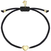 Glanzstücke Bracelet jaune d'or / noir