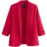 Next Blazer rouge foncé