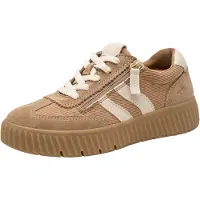 Tamaris Baskets basses camel / blanc