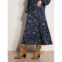 Apricot Jupe ' ' bleu marine