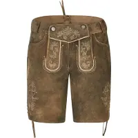 Spieth & Wensky Pantalon folklorique 'Karisma' marron