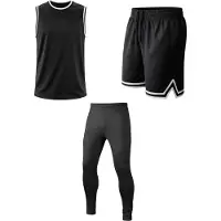 PANTONECLO Survêtement 'Flex' noir