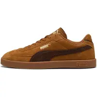 Puma Baskets basses 'Club II Era Suede' caramel / chocolat / or