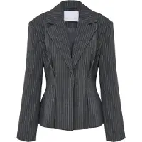 LeGer Studio Blazer 'Sophia' gris chiné / blanc