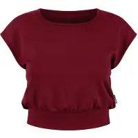 SMILODOX T-shirt ' Jorina ' bordeaux