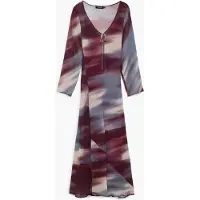 Desigual Robe nude / bleu marine / lie de vin